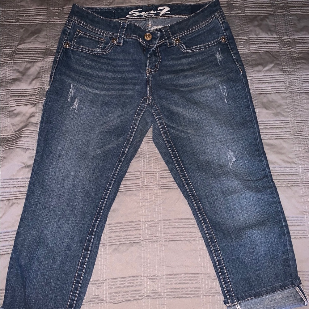 Seven7 capri jeans